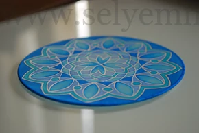 Kép 3/3 - Azúr mandala (20 cm)