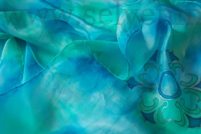 Kép 3/5 - Gigi selyemsál (150x40 cm)