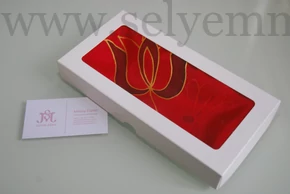 Kép 3/4 - Hungarian Harmony, Lelle selyemsál (150x40 cm)