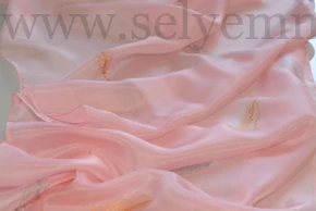 Kép 4/4 - Rose selyemsál (150x40 cm)