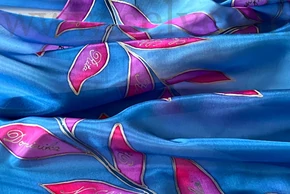 Kép 3/4 - Rita selyemsál (180x45 cm)