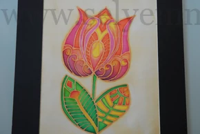 Kép 3/3 - Tulipán (selyemkép)