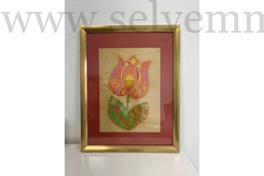 Kép 1/3 - Tulipán (selyemkép)