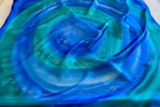 Selyemkendő pedagógusoknak (90x90 cm)
