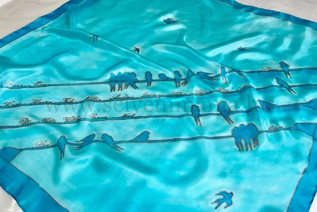 Eloise kendő több színben (74X74 cm)