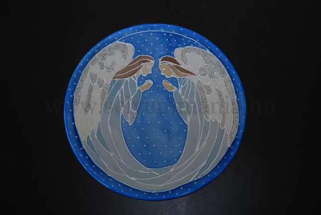Kék mandala (20 cm)