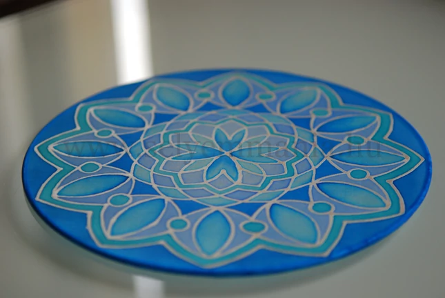 Azúr mandala (20 cm)