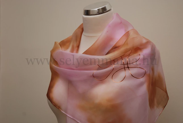 Camille selyemsál (150x40 cm)