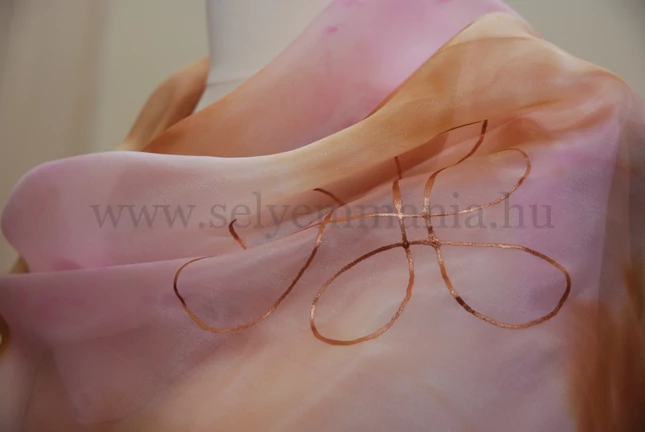Camille selyemsál (150x40 cm)