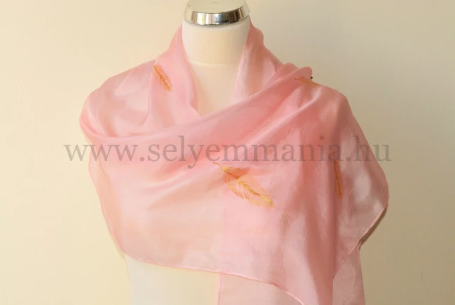 Rose selyemsál (150x40 cm)