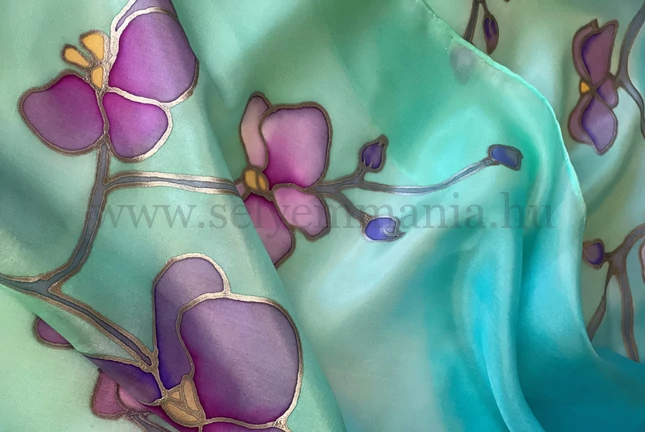 Émilie selyemsál (150x40 cm)