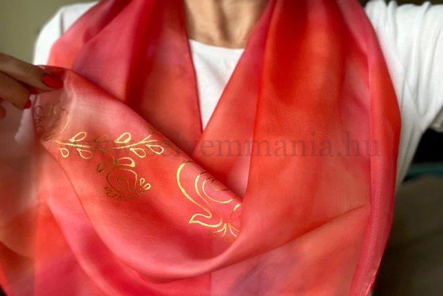 Iréne selyemsál (150x40 cm)